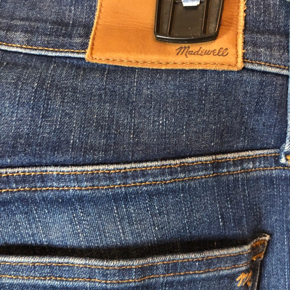 Madewell Skinny High Rise Blue Denim Jeans. Size 31 - Picture 7 of 10